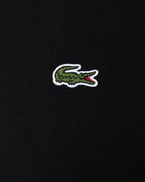 LACOSTE Obsidian Twilight Tailored Fit Short Sleeve Piqué Polo Shirt