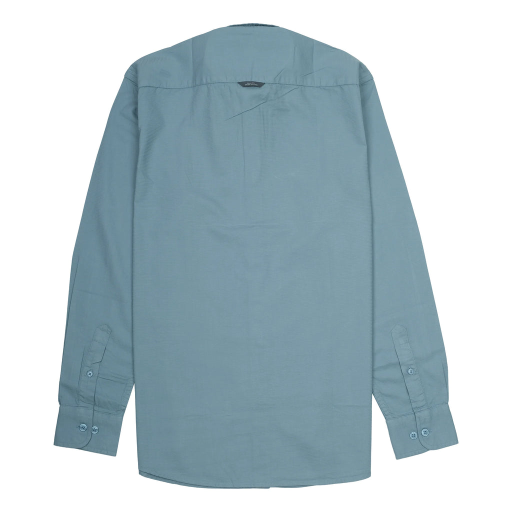 Armani Exchange Elegant Sky Blue Button-Up Shirt