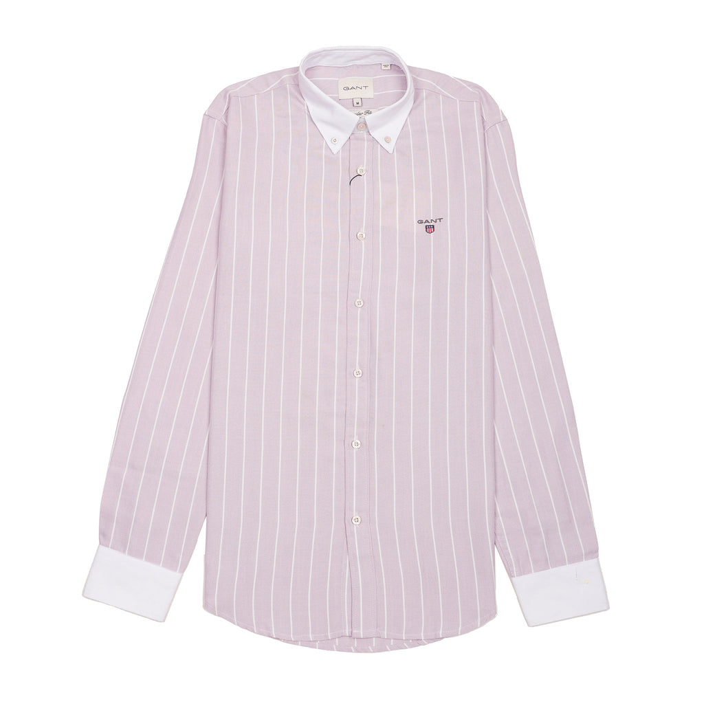 GANT Opulent Amethyst Classic Fit Long Sleeve Button-Up Shirt