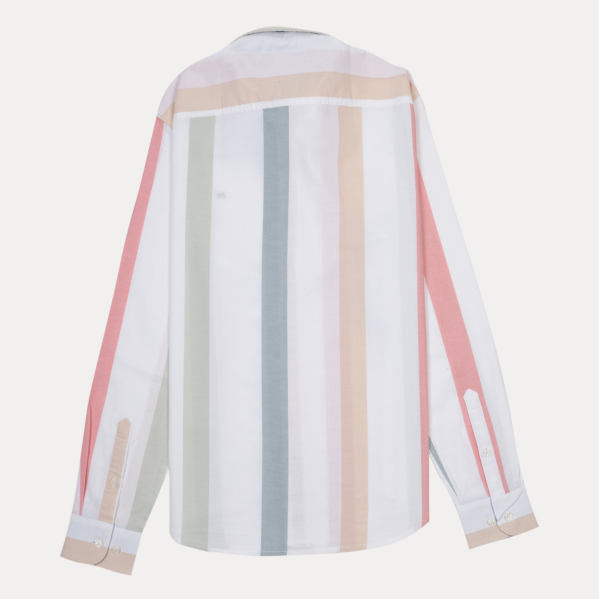 Tommy Hilfiger Organic Cotton Striped Delight Shirt in Pastel Harmony