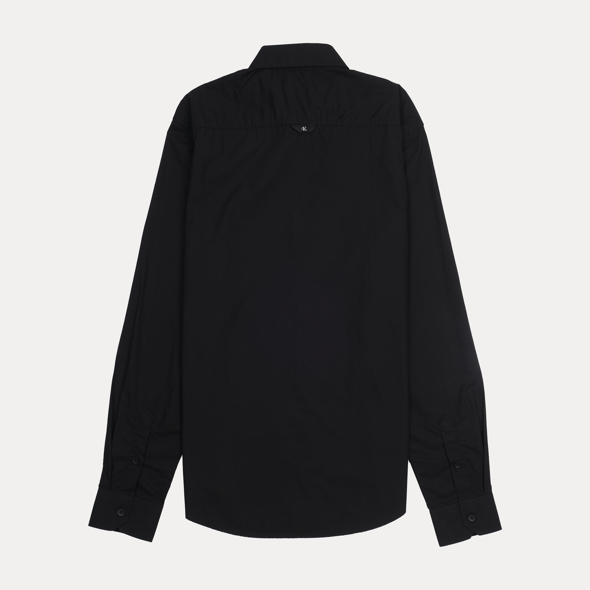 CALVIN KLEIN Untamed Onyx Whisper Long Sleeve Button-Up Shirt