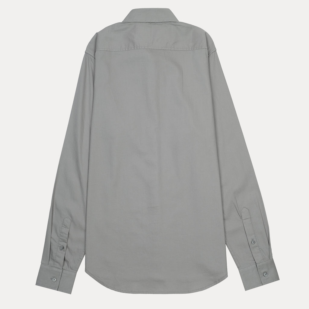 Lacoste Elegant Slate Button-Up Shirt