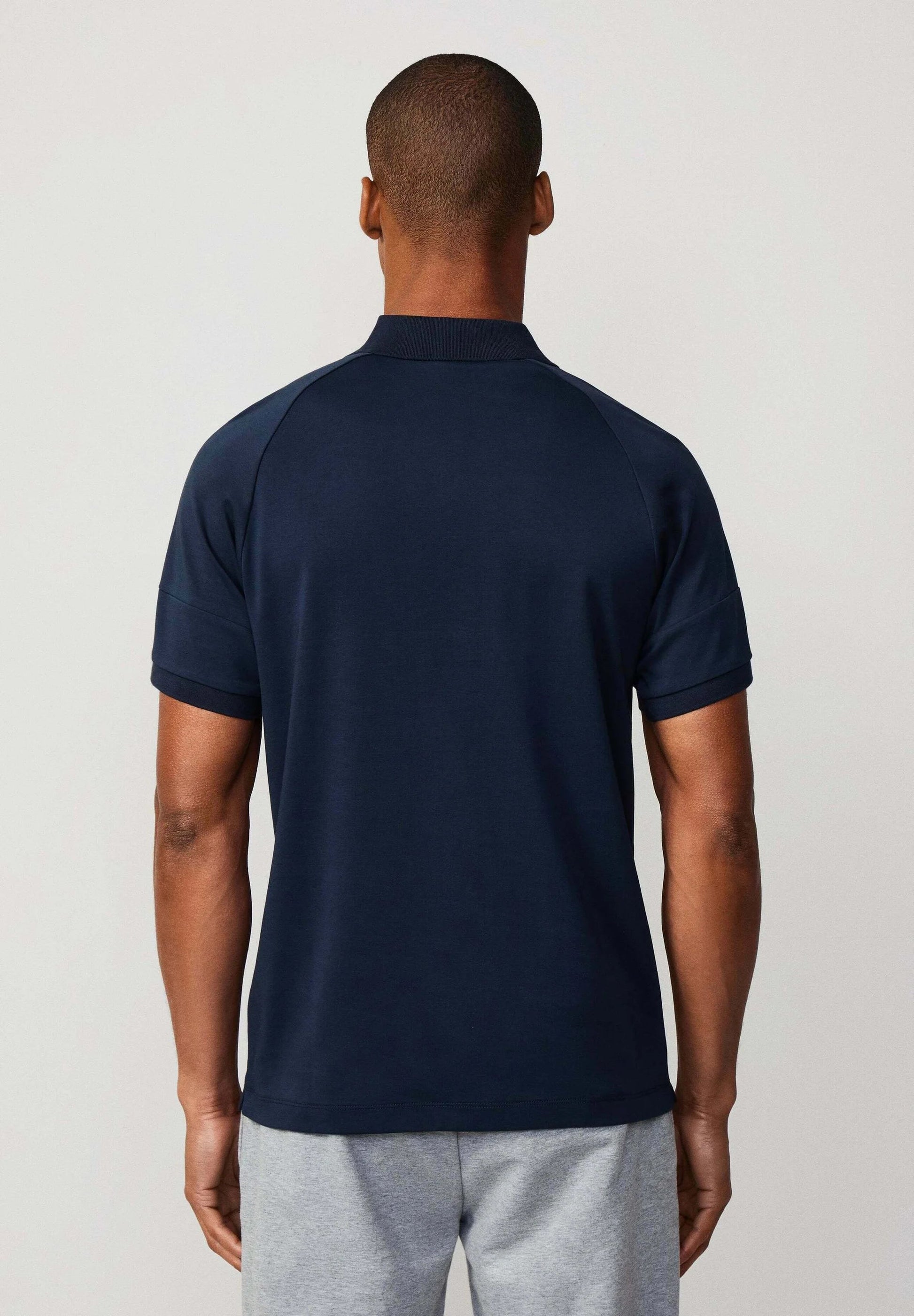 HACKETT Mystic Ocean Tailored Fit Short Sleeve Piqué Polo Shirt