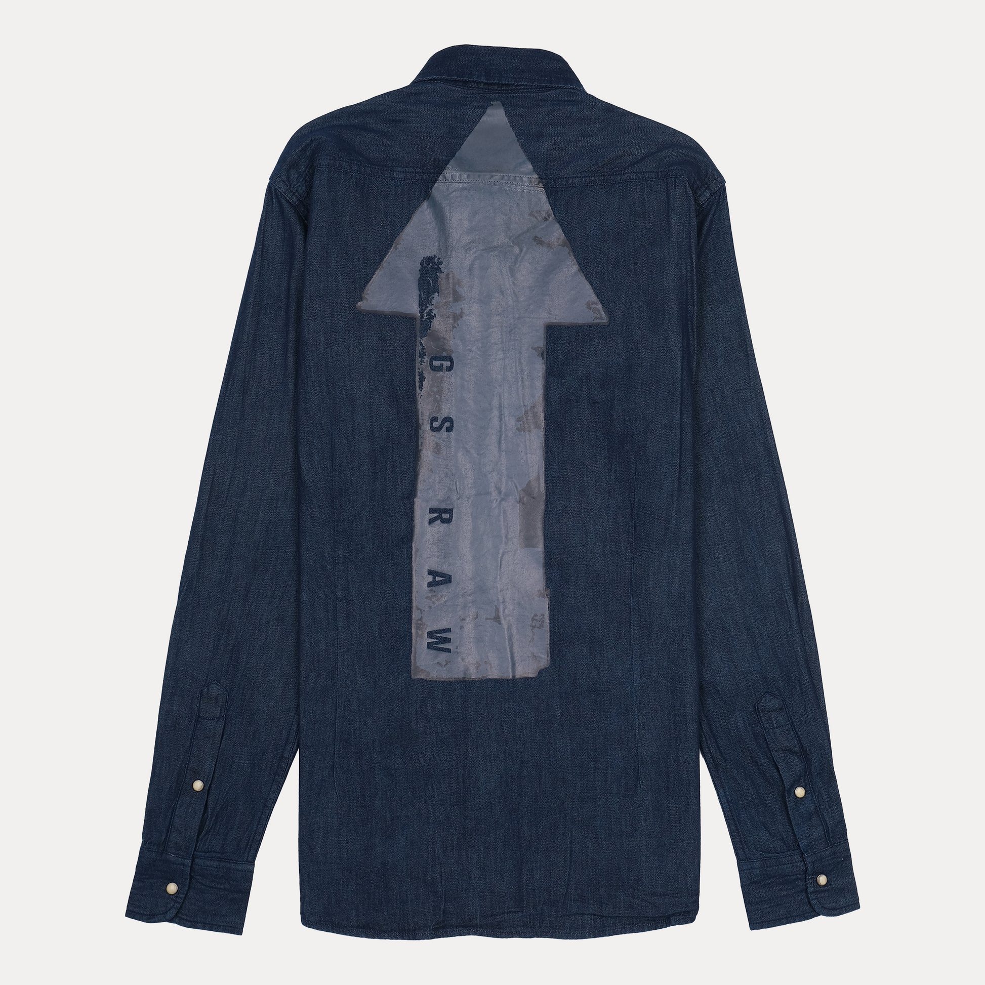 G-STAR RAW Opulent Indigo Slim Fit Long Sleeve Denim Shirt