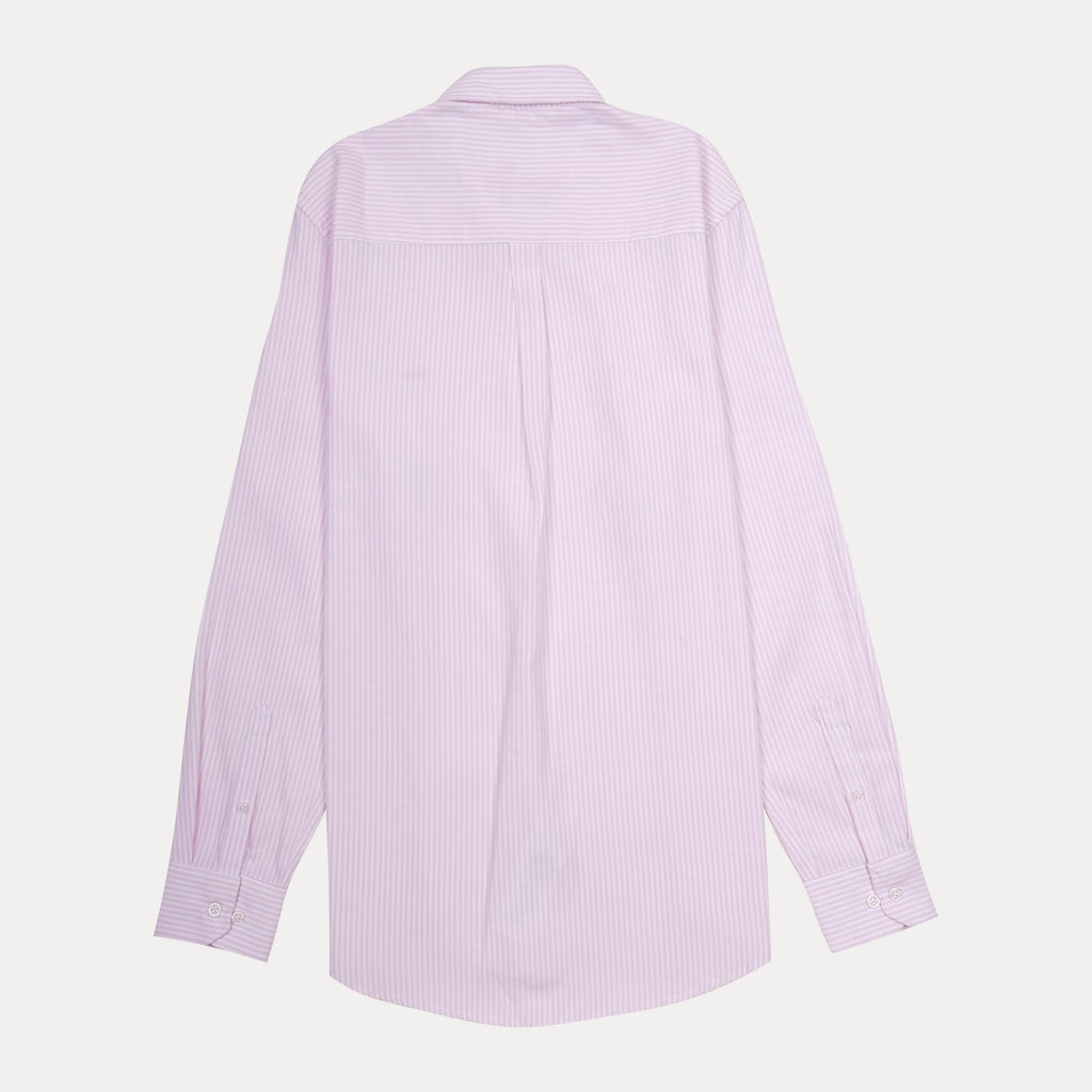 HARMONT&BLAINE Harmont & Blaine Striped Regular Fit Dress Shirt in Pink