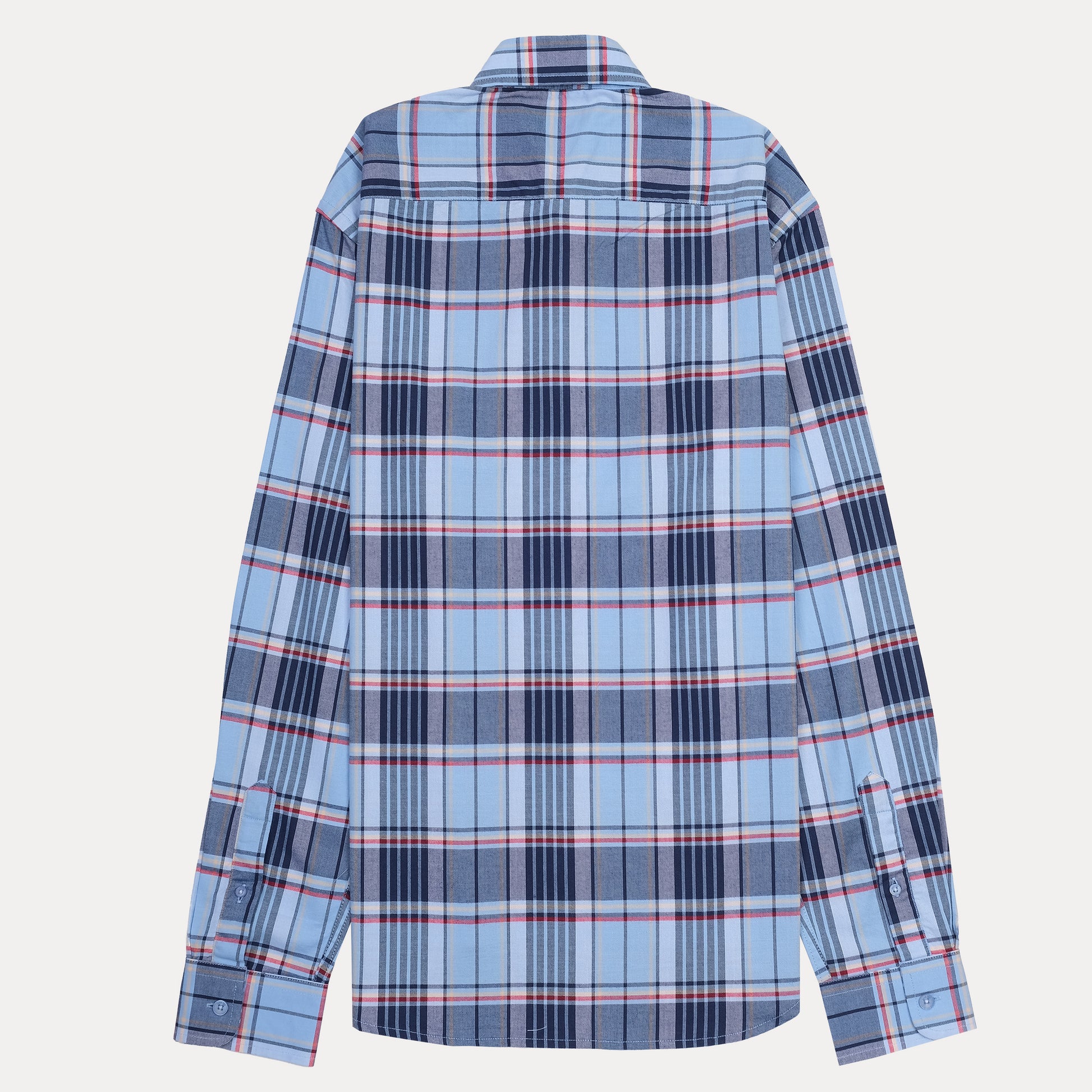 HACKETT London Slim Fit Plaid Shirt in Serene Sky