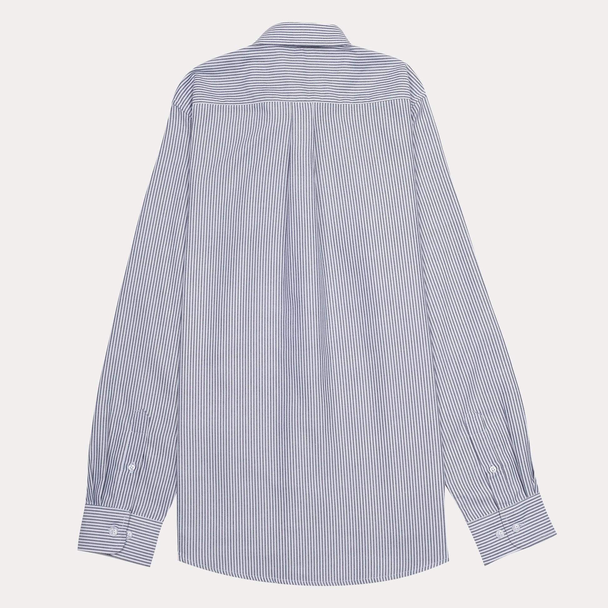 Polo Ralph Lauren Striped Elegance Button-Up Shirt in Nautical Blue