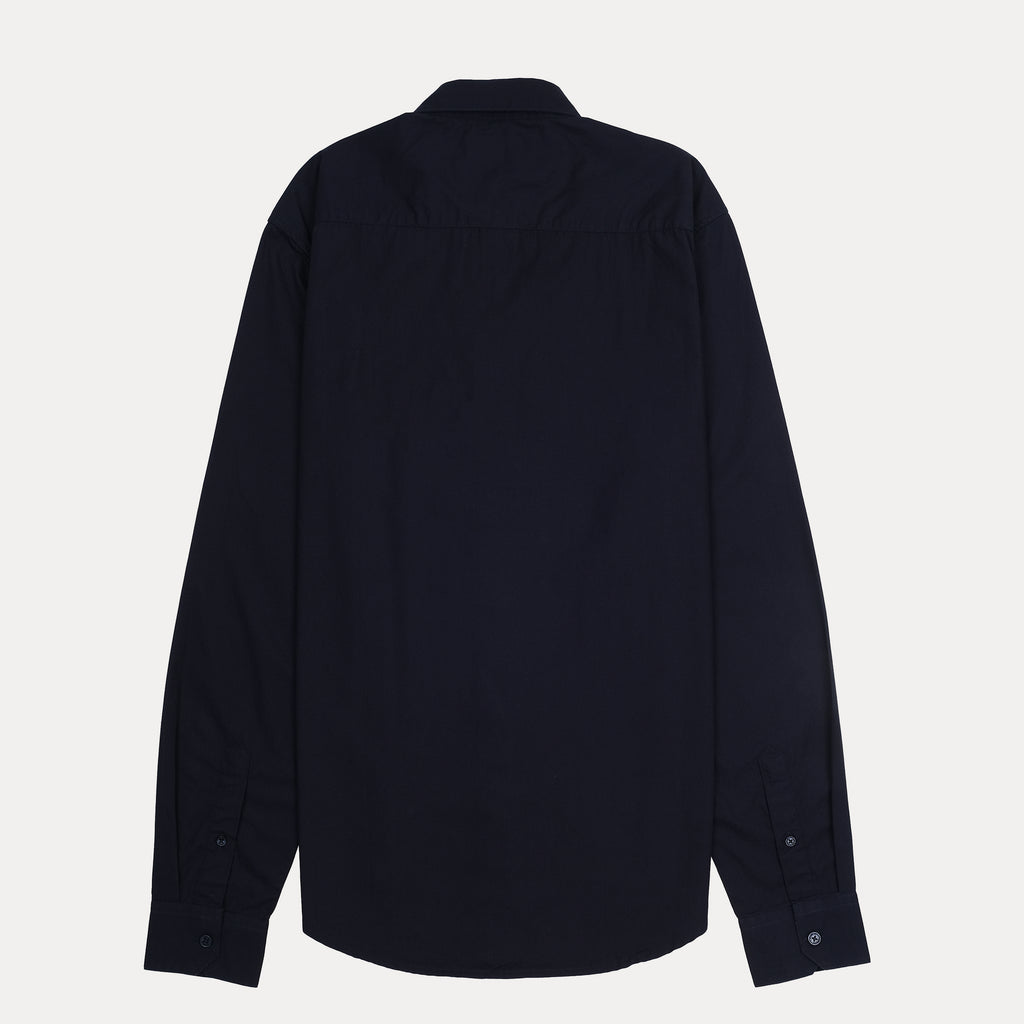 Giorgio Armani Classic Navy Button-Up Shirt
