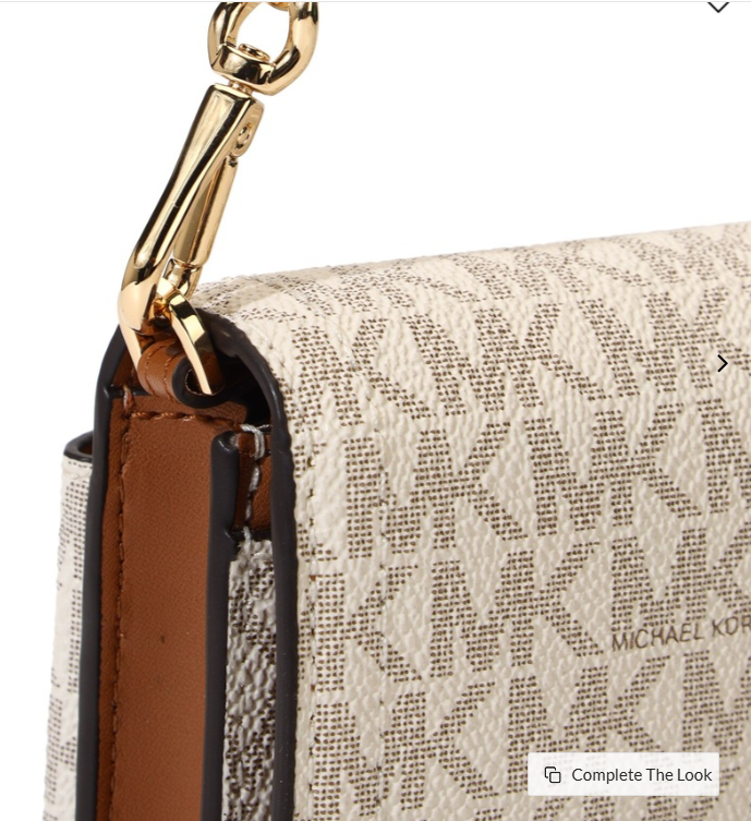 MICHAEL KORS Signature Logo Crossbody Clutch