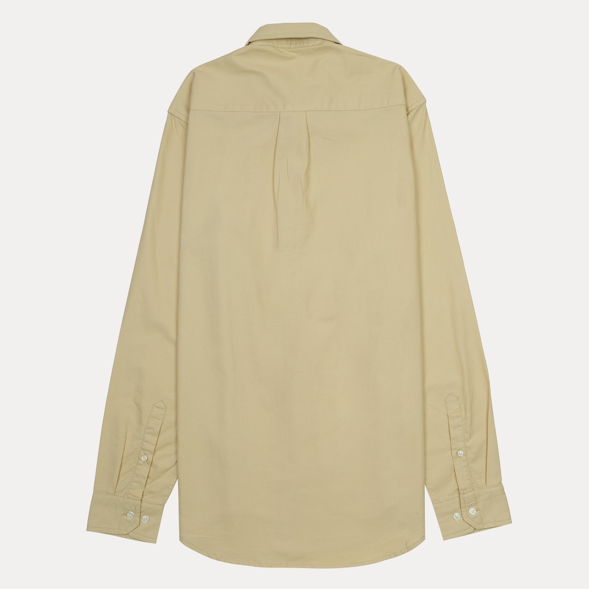 Lacoste Elegant Sandstone Button-Up Shirt