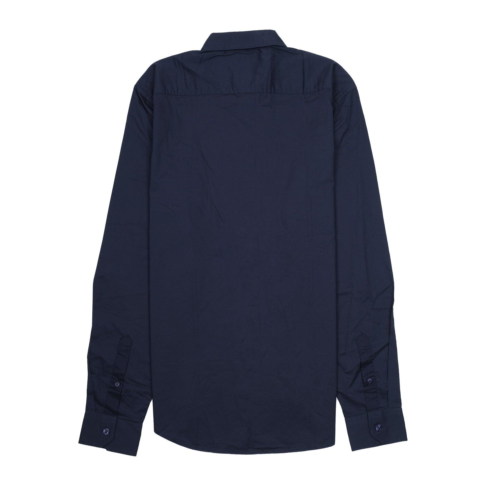 KENZO Prismatic Indigo Tailored Fit Long Sleeve Button-Up Shirt