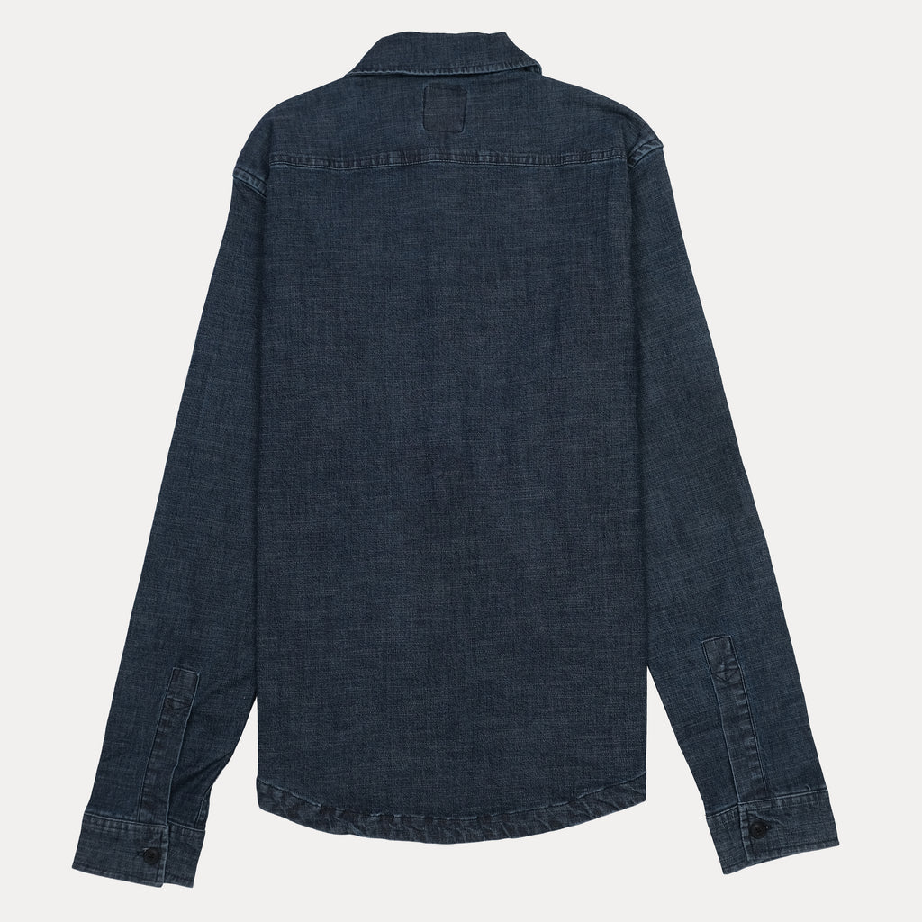 BOSS Denim Delight Shirt in Midnight Blue