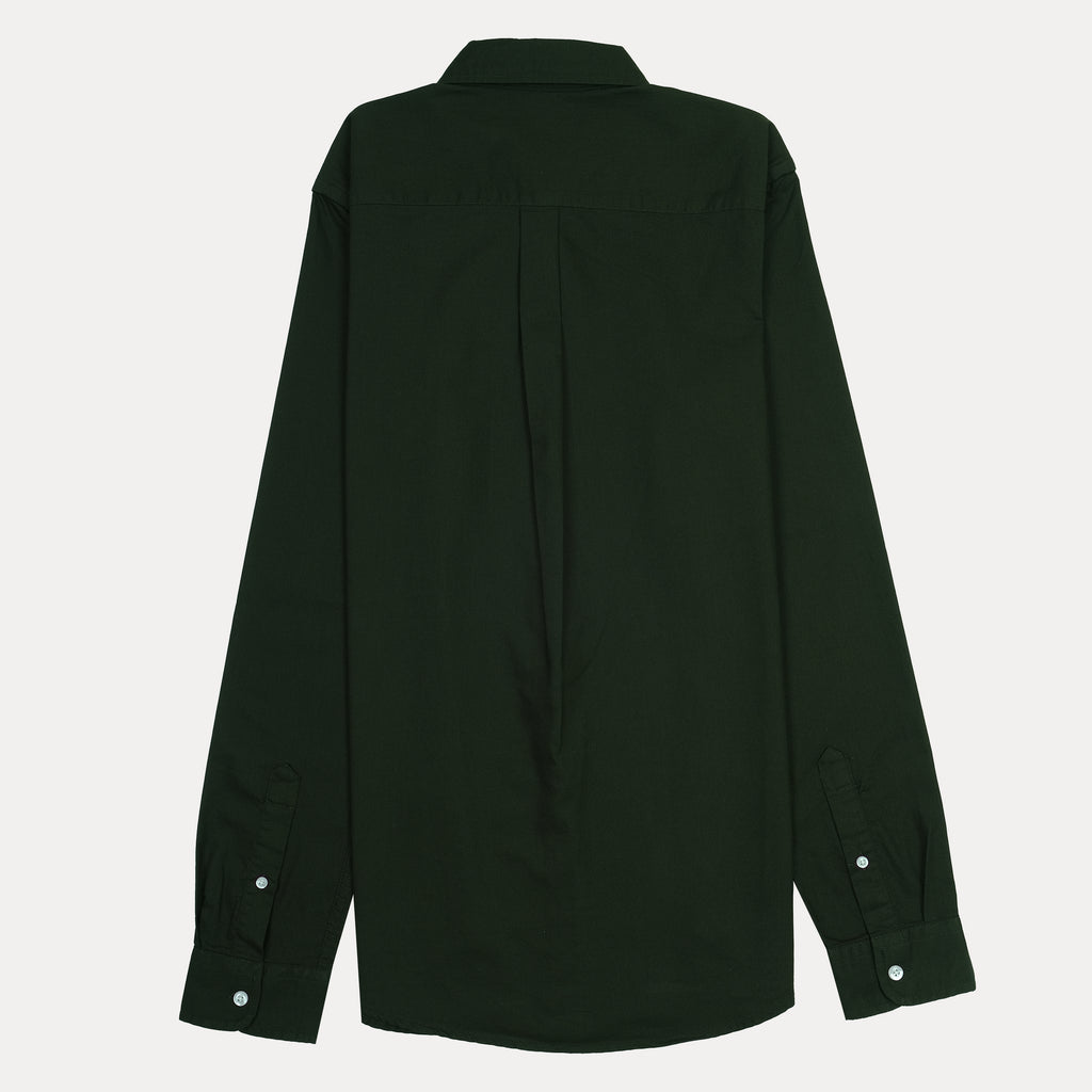 Polo Ralph Lauren Custom Fit Shirt in Enchanted Forest Green - Effortlessly Elegant