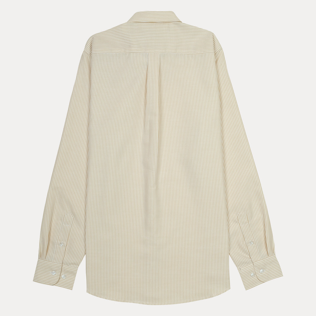 Polo Ralph Lauren Classic Fit Striped Shirt in Creamy Vanilla Swirl