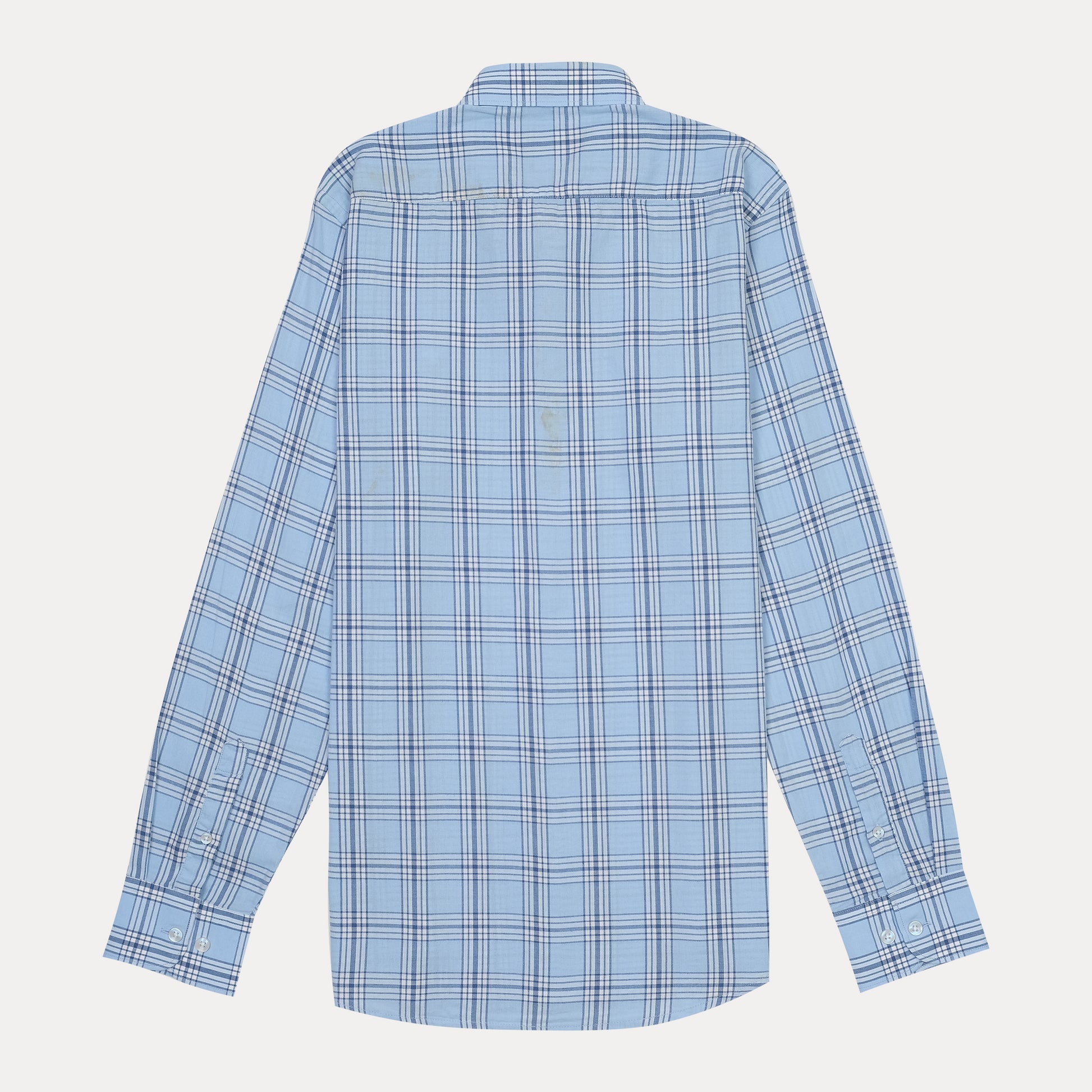 HACKETT Effervescent Sky Checkered Slim Fit Shirt