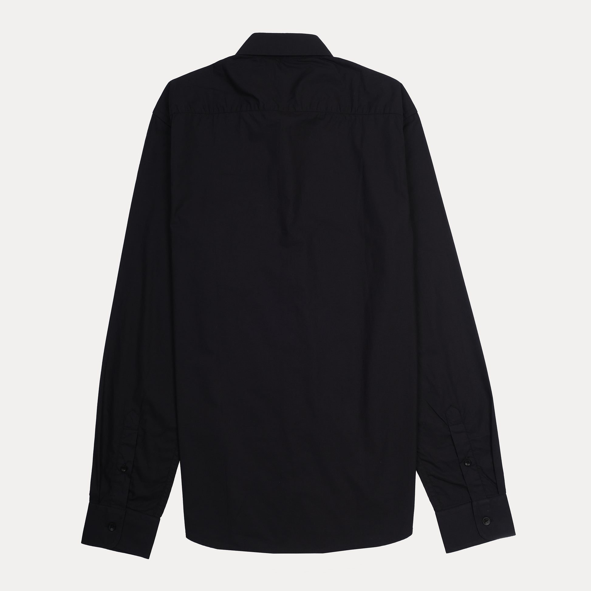 HACKETT London Slim Fit Shirt in Midnight Obsidian with Chic Pocket Detail