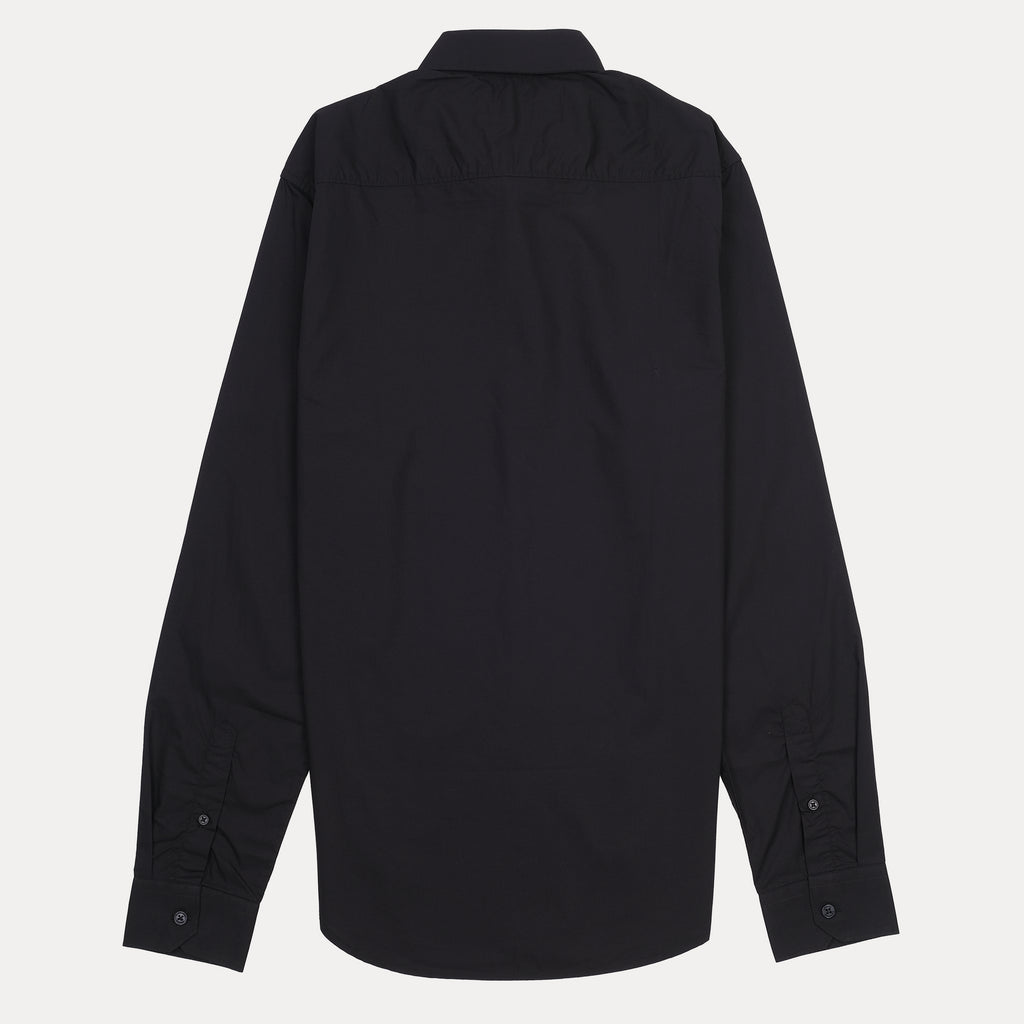 Armani Exchange Elegant Midnight Button-Up Shirt