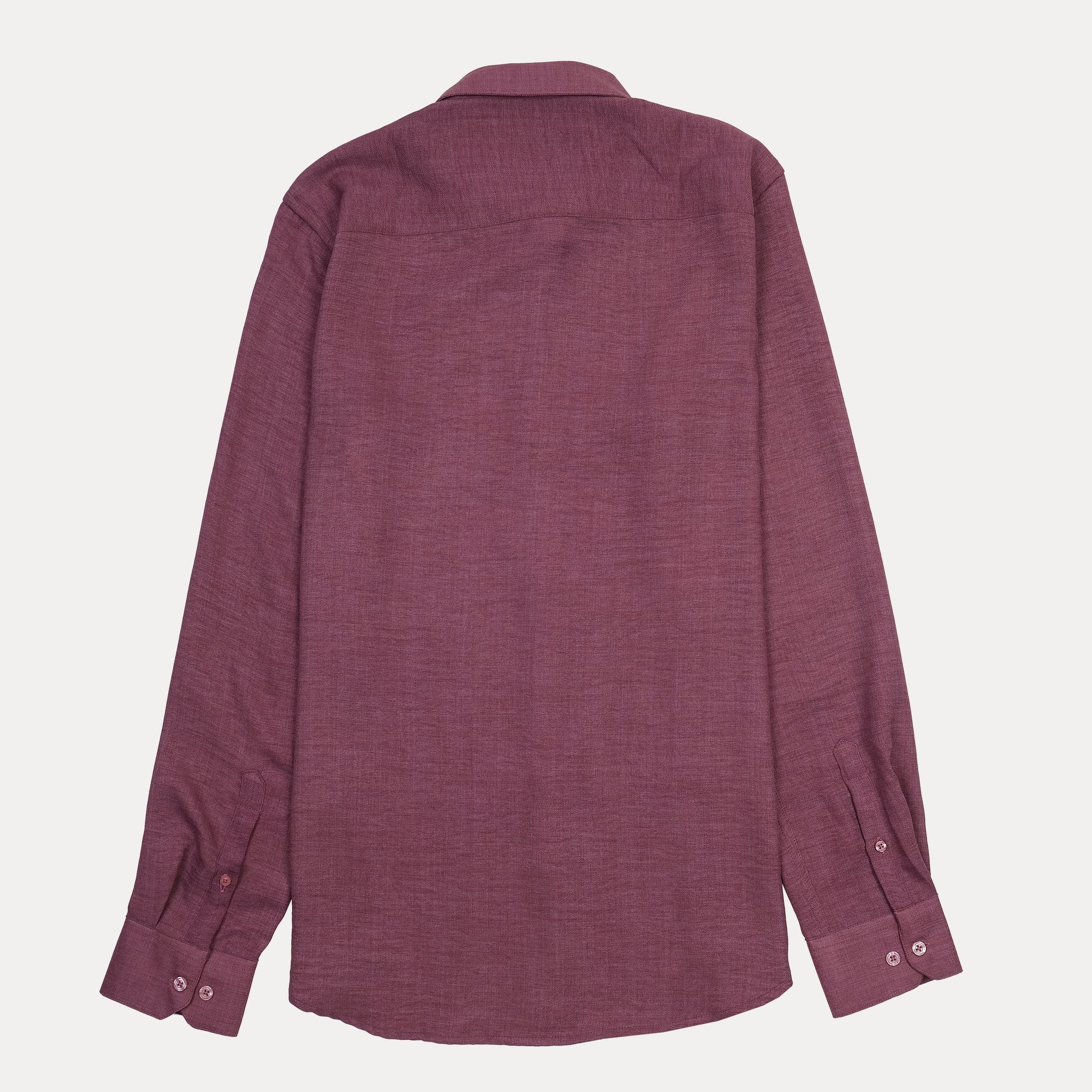 Calvin Klein Jeans Slim Fit Button-Up Shirt in Burgundy