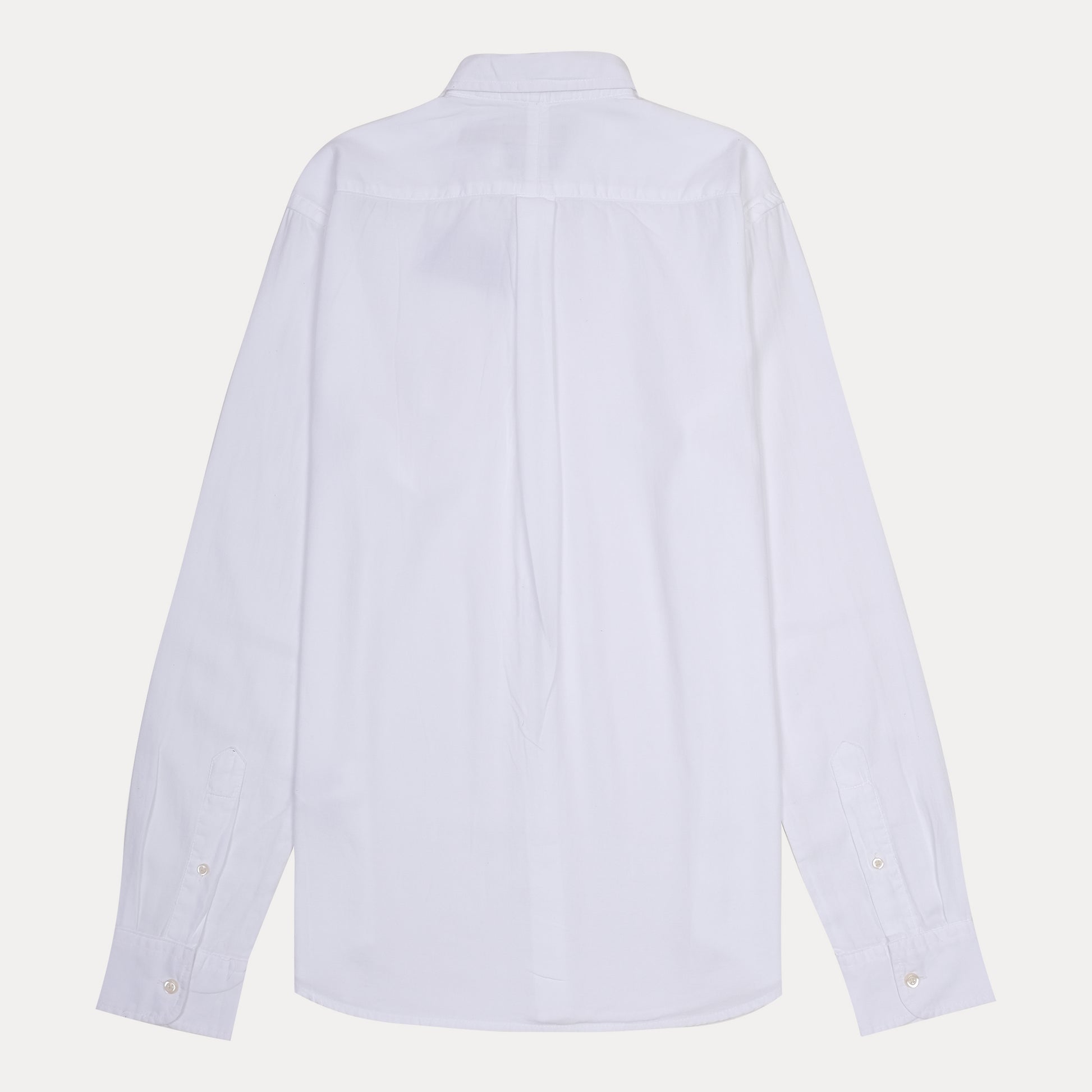 Polo Ralph Lauren Crisp Cotton Button-Up Shirt in Pure Snow