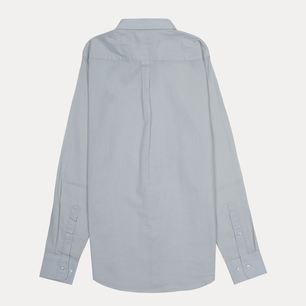 Polo Ralph Lauren SLIM FIT Button-Down Shirt in Light Grey