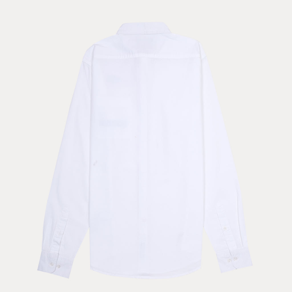Calvin Klein Effortlessly Chic White Button-Up Shirt