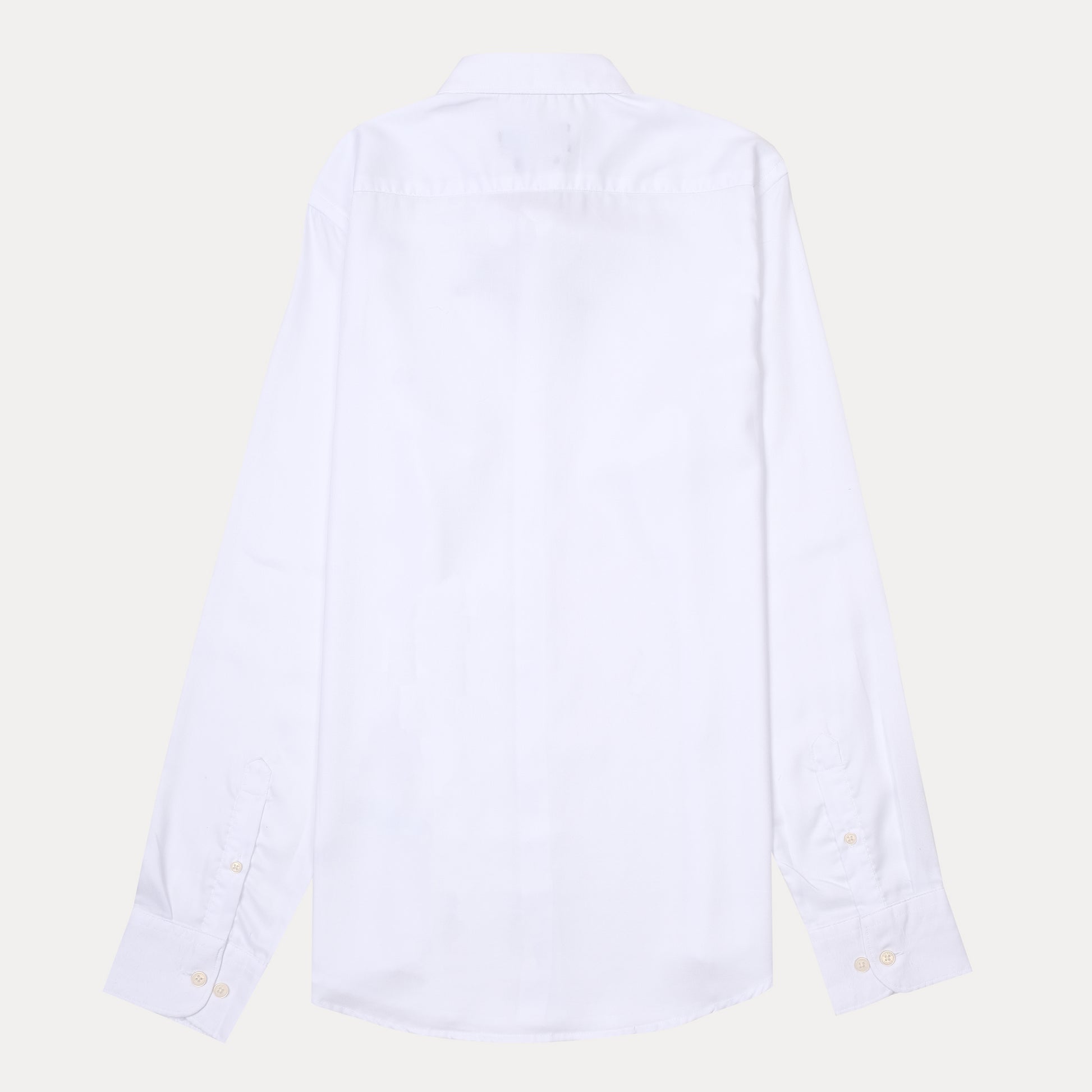 HACKETT London Crisp Cotton Slim Fit Shirt in Pristine White