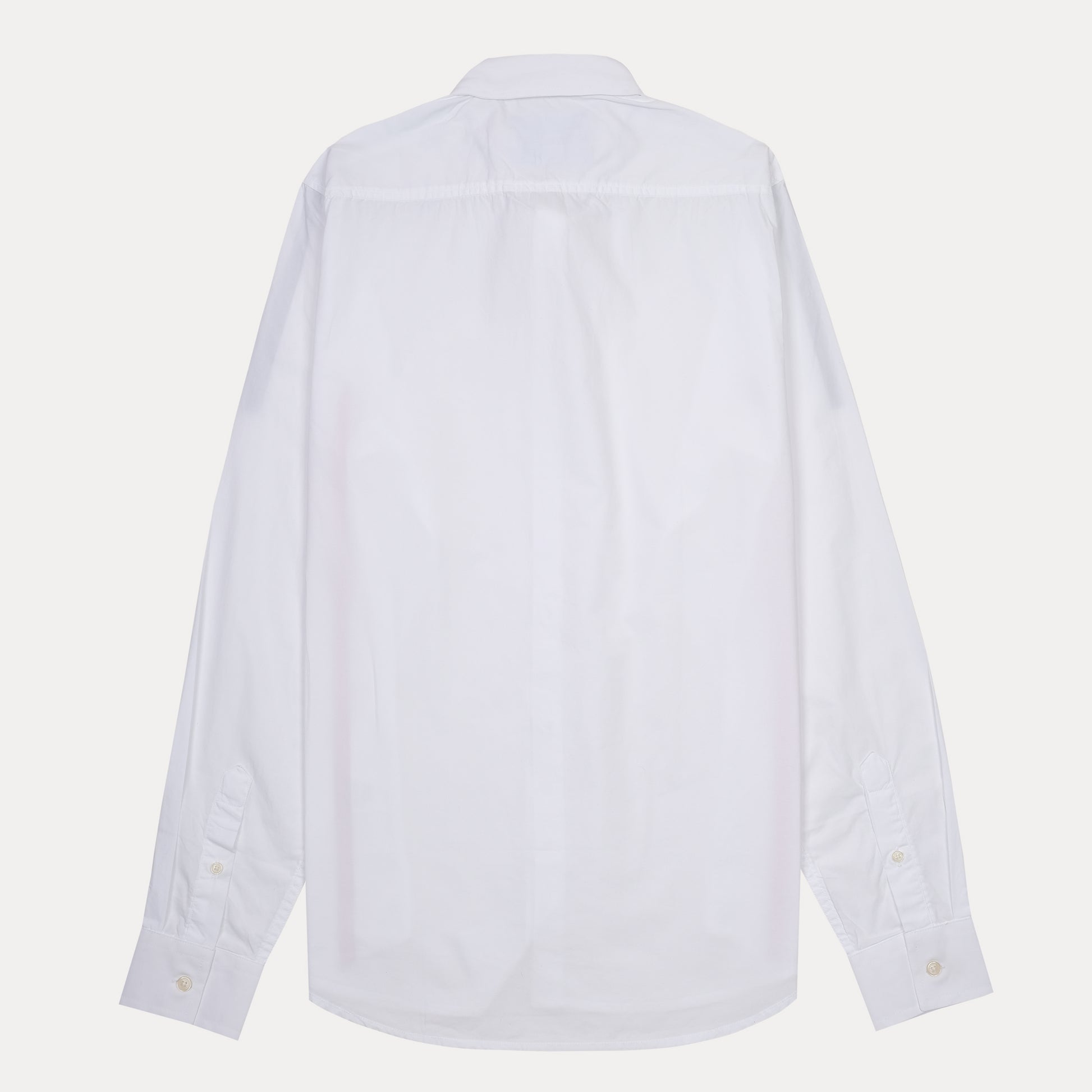 Lacoste Slim Fit Crisp White Sporty Shirt with Bold Accents