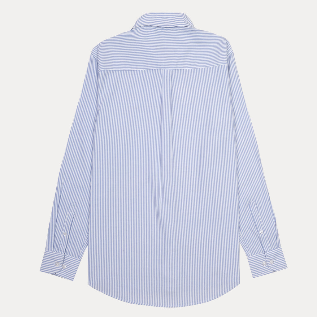harmont&blaine Striped Elegance Shirt in Sky Blue