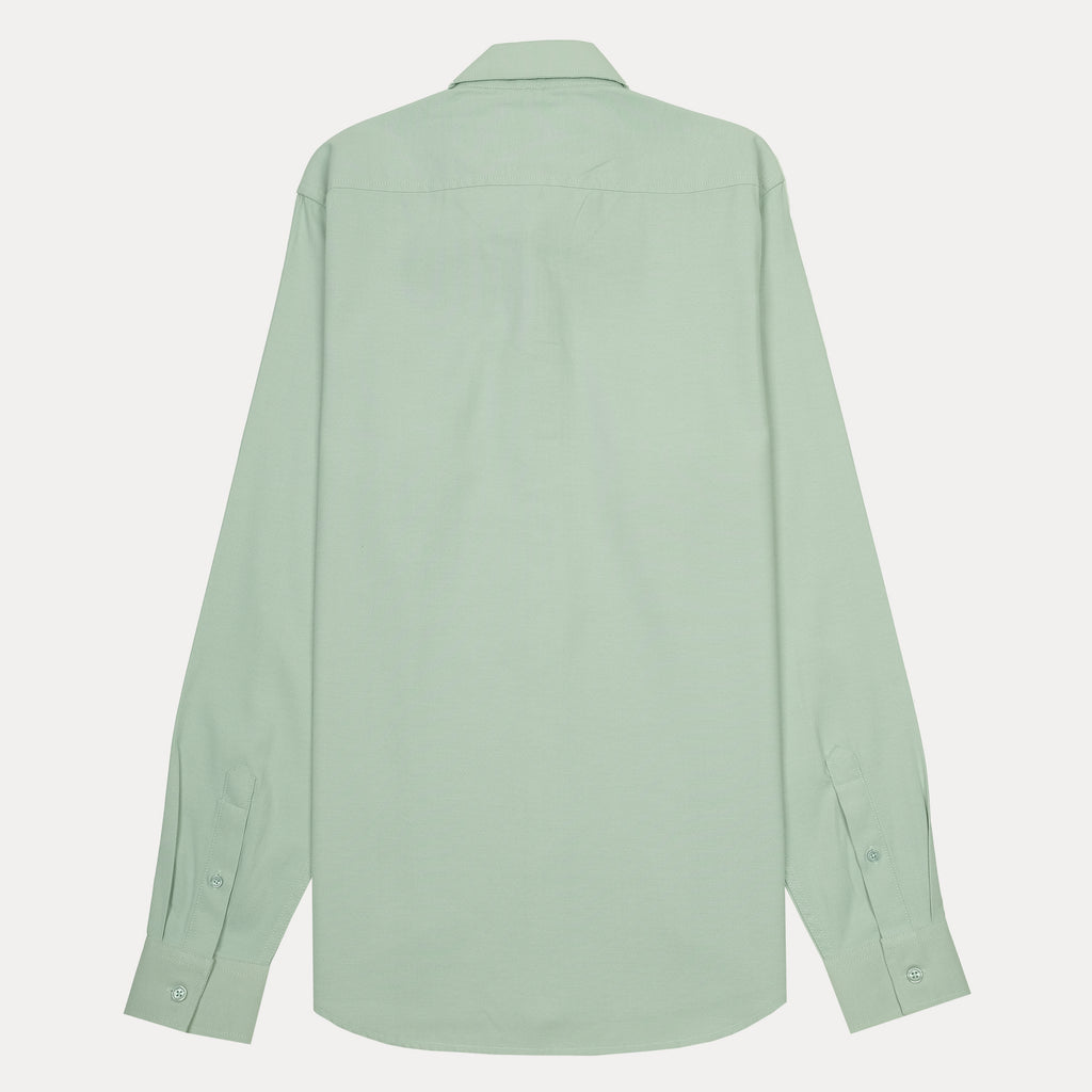 Lacoste Slim Fit Serene Sage Button-Up Shirt