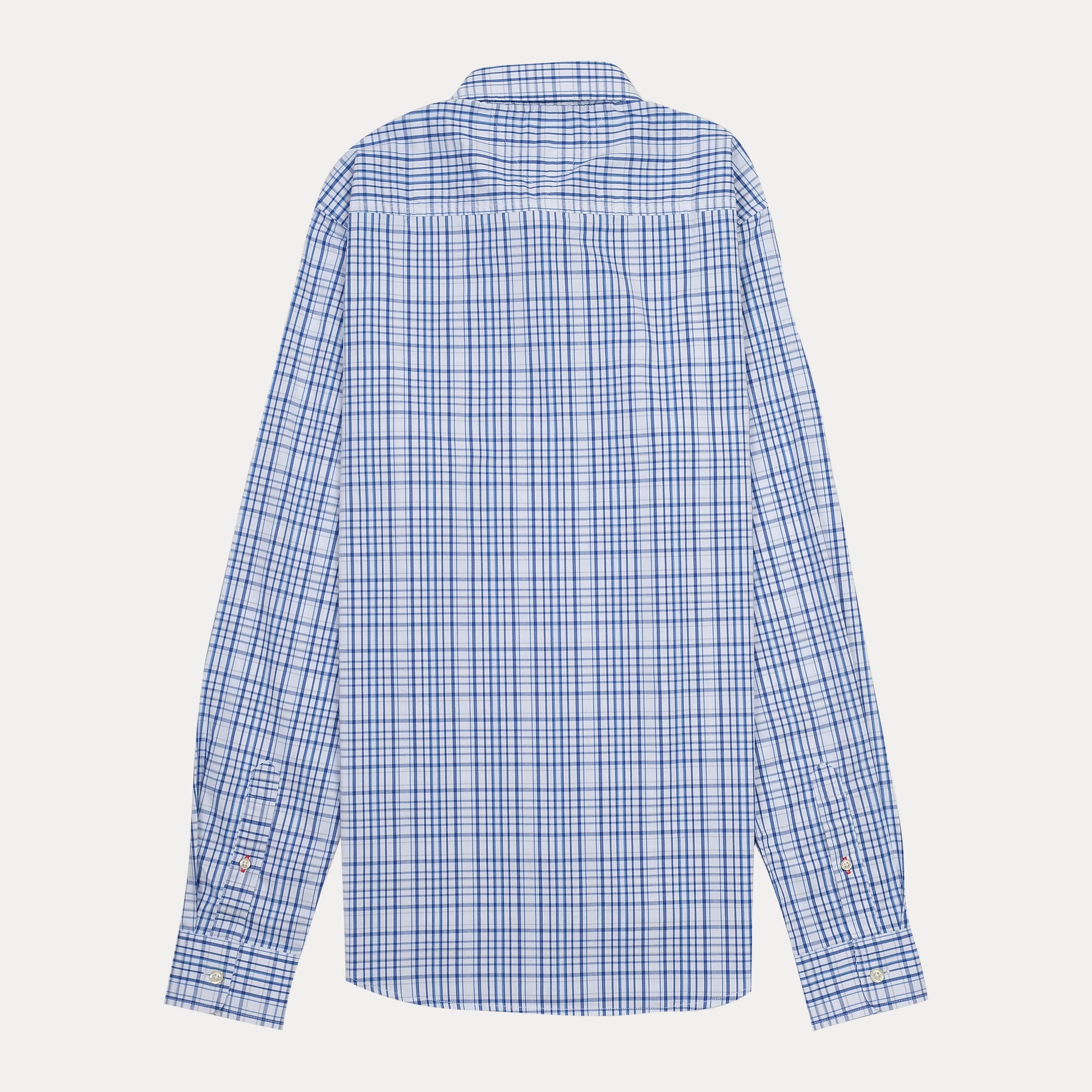 Tommy Hilfiger Classic Fit Blue Check Button-Down Shirt