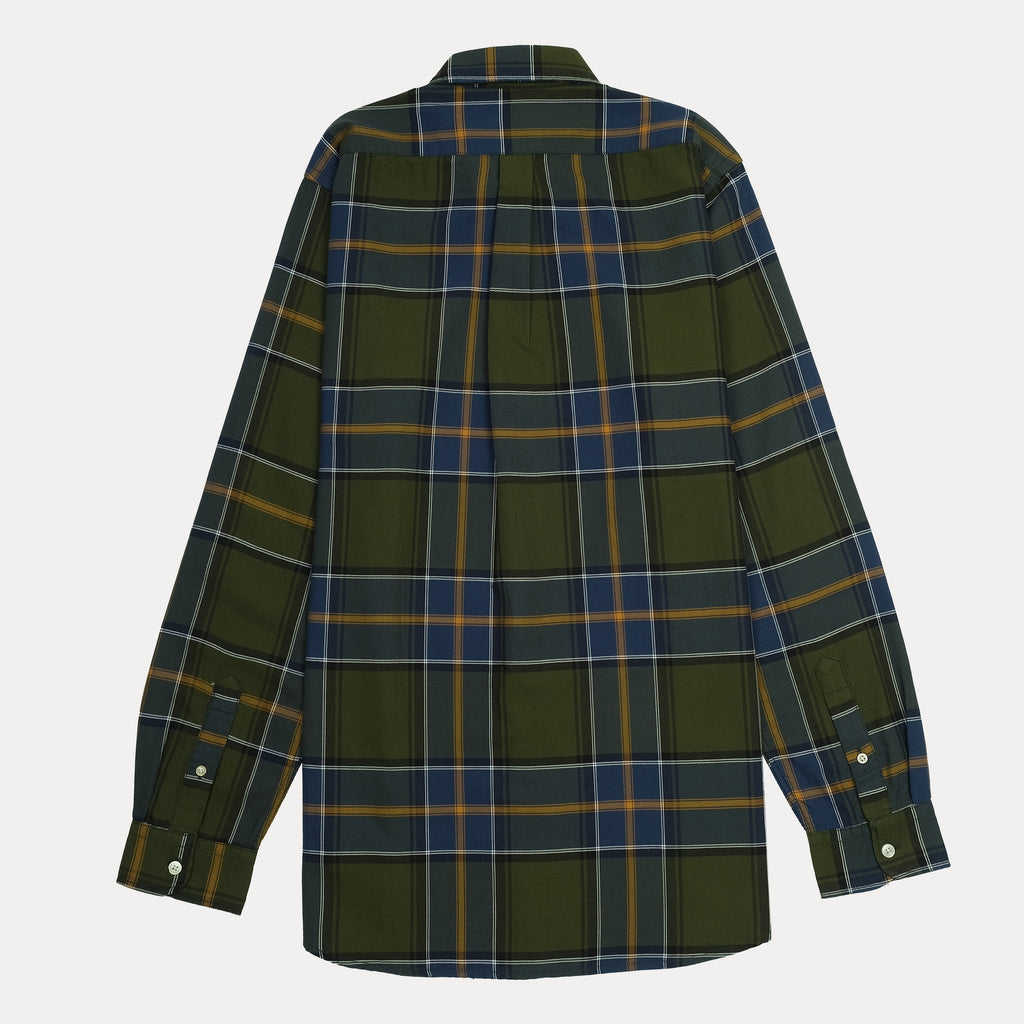 Polo Ralph Lauren Custom Fit Plaid Shirt in Enchanted Forest