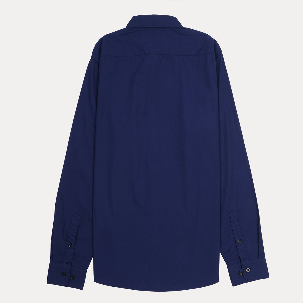 Calvin Klein Elegant Indigo Button-Up Shirt