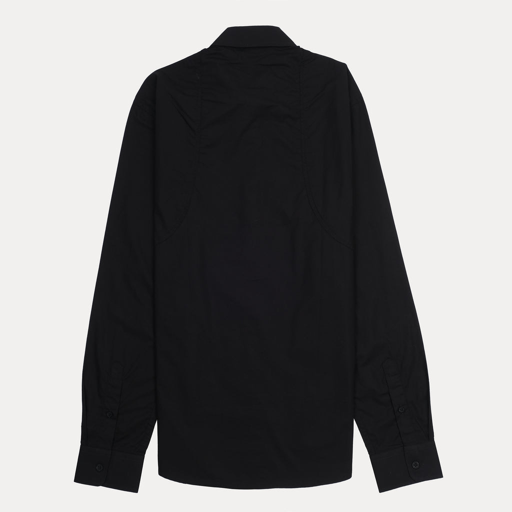 Hackett Aston Martin Luxe Black Button-Up Shirt