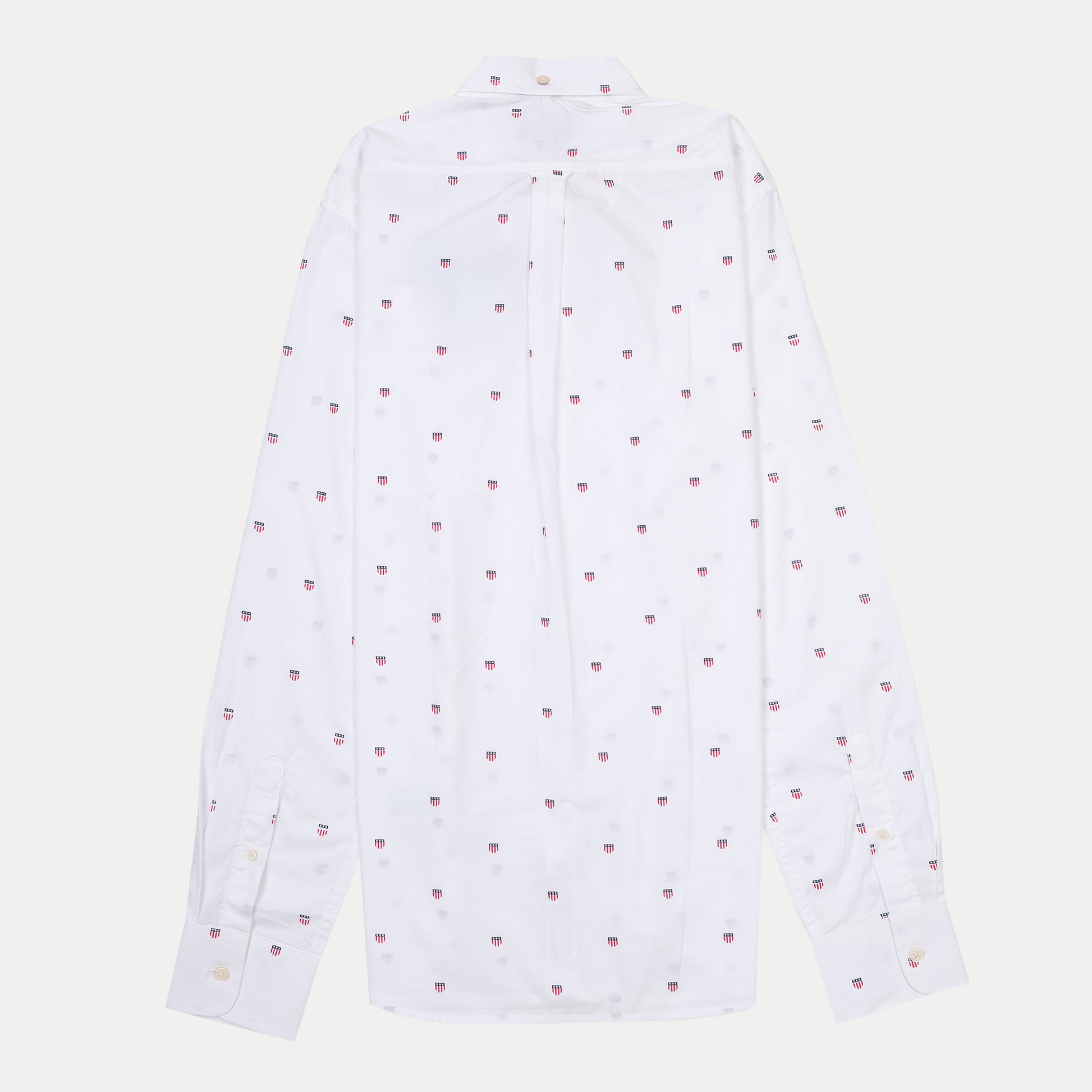 GANT Tech Free Twill Printed Button-Up Shirt
