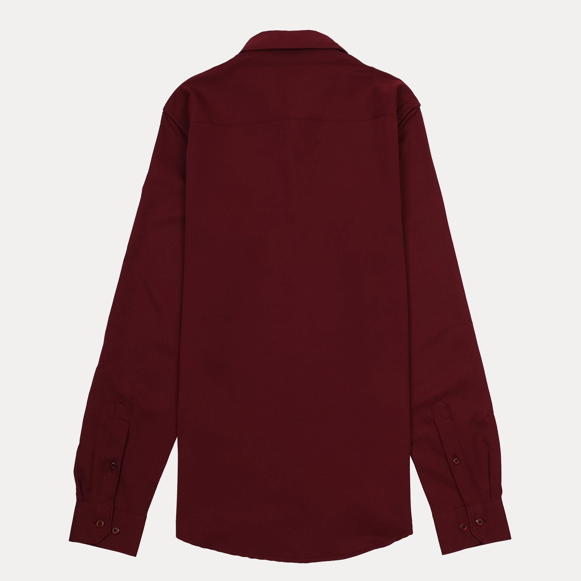 Ralph Lauren Custom Fit Elegant Merlot Long Sleeve Shirt