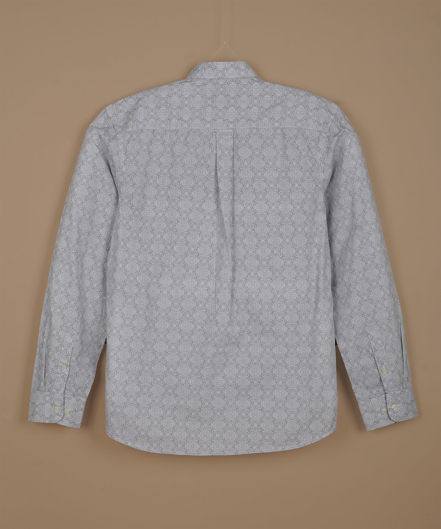 GANT Astral Silver Slim Fit Long Sleeve Shirt