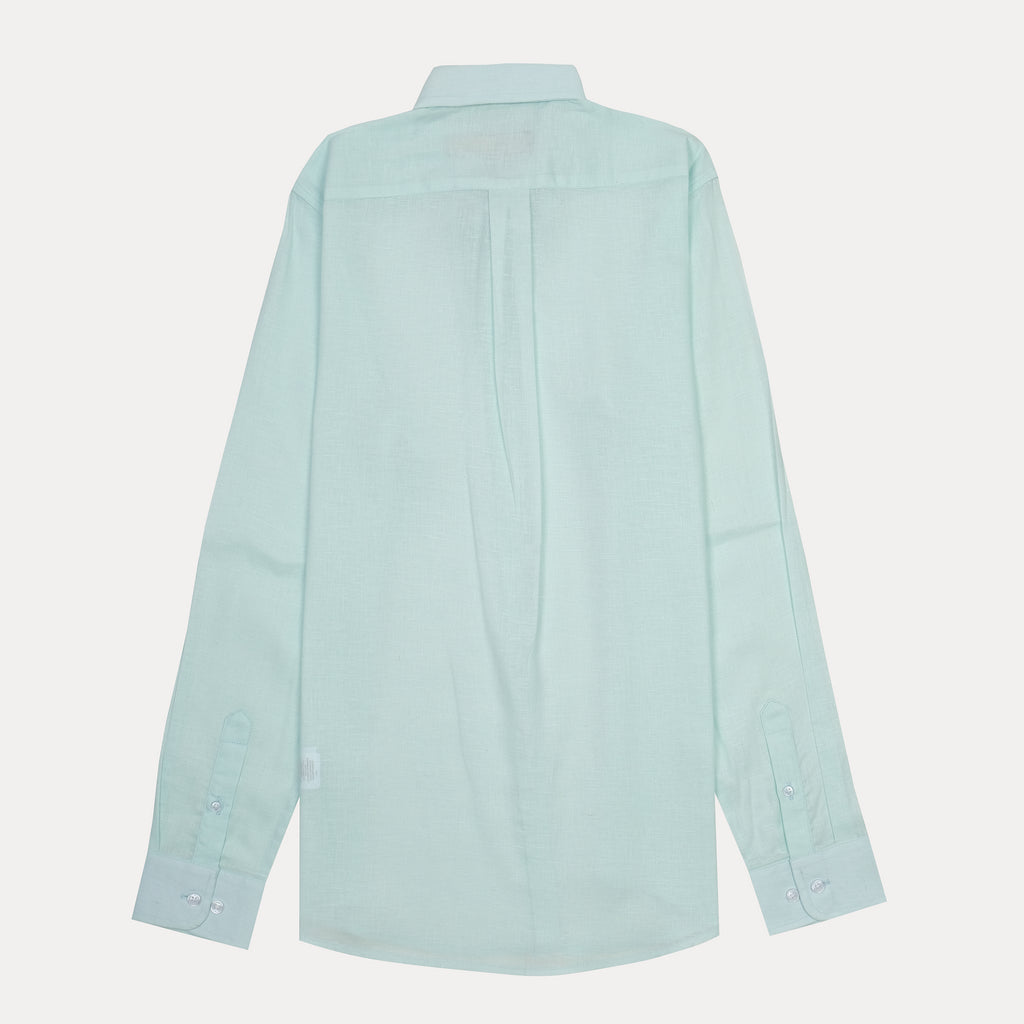 Polo Ralph Lauren Breezy Aqua Classic Fit Linen Shirt