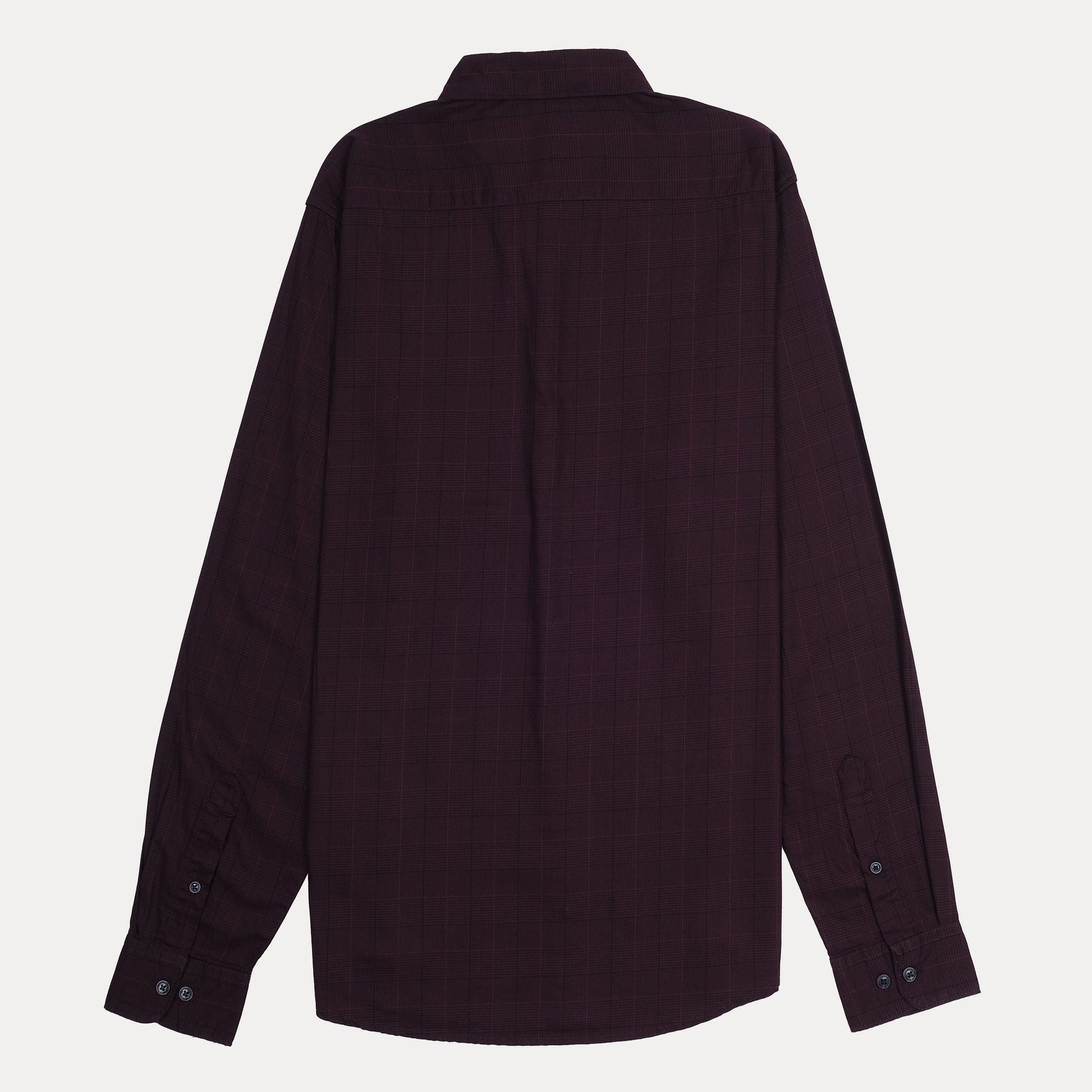 Calvin Klein Elegant Plum Checkered Shirt
