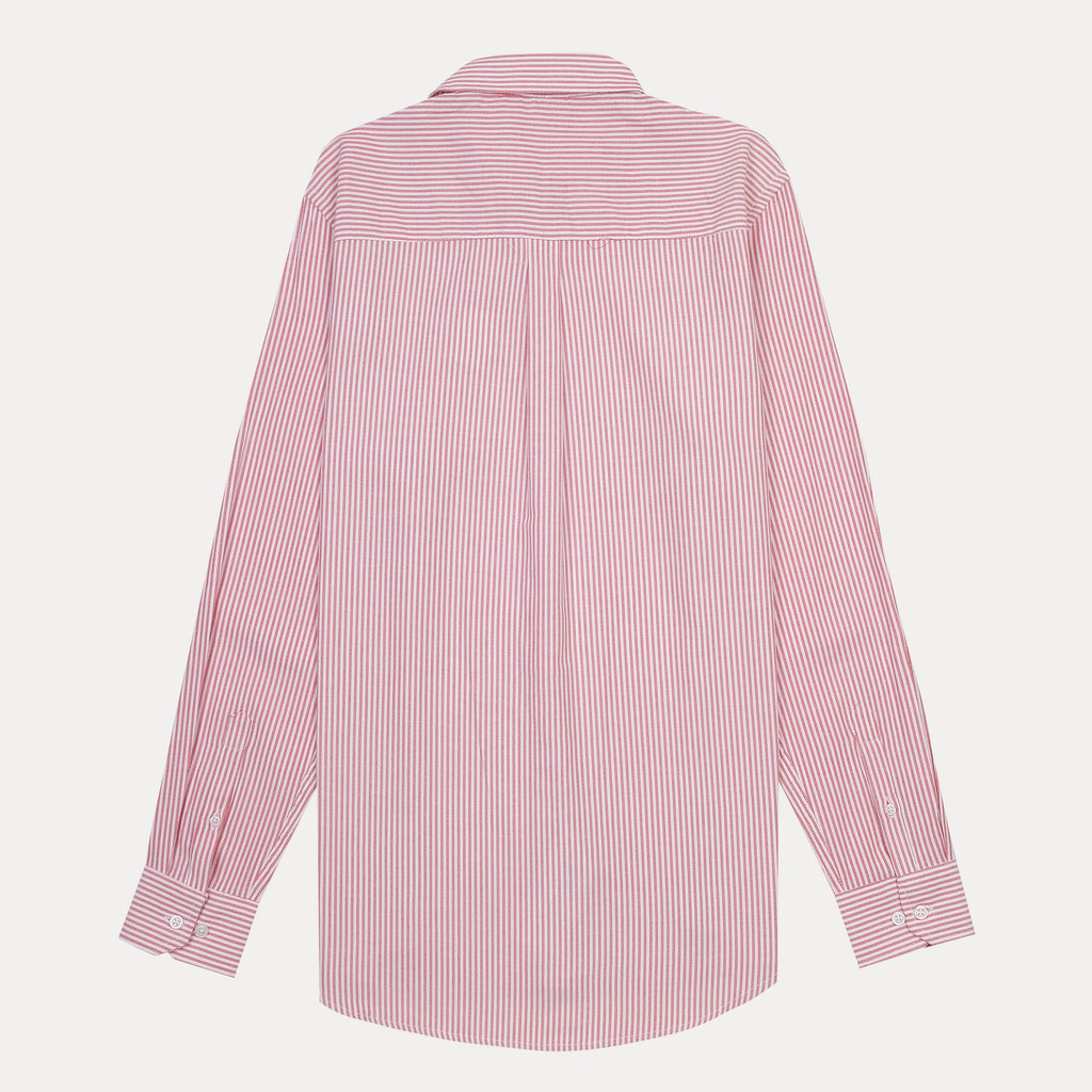 harmont & blaine Striped Delight Shirt - Cherry Blossom Red