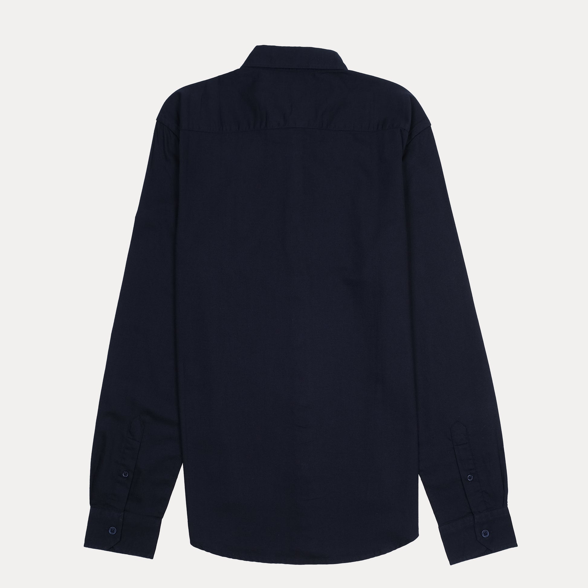 KARL LAGERFELD Elegant Midnight Blue Button-Up Shirt