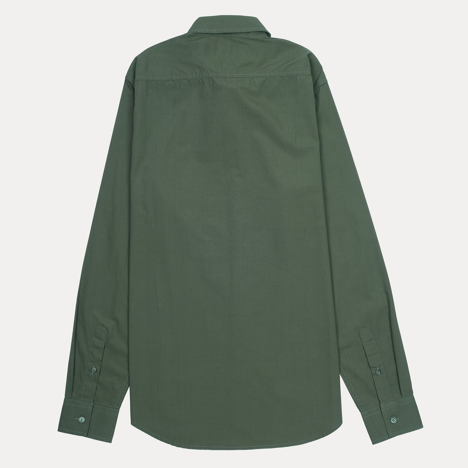 Lacoste Slim Fit Olive Green Elegance Shirt