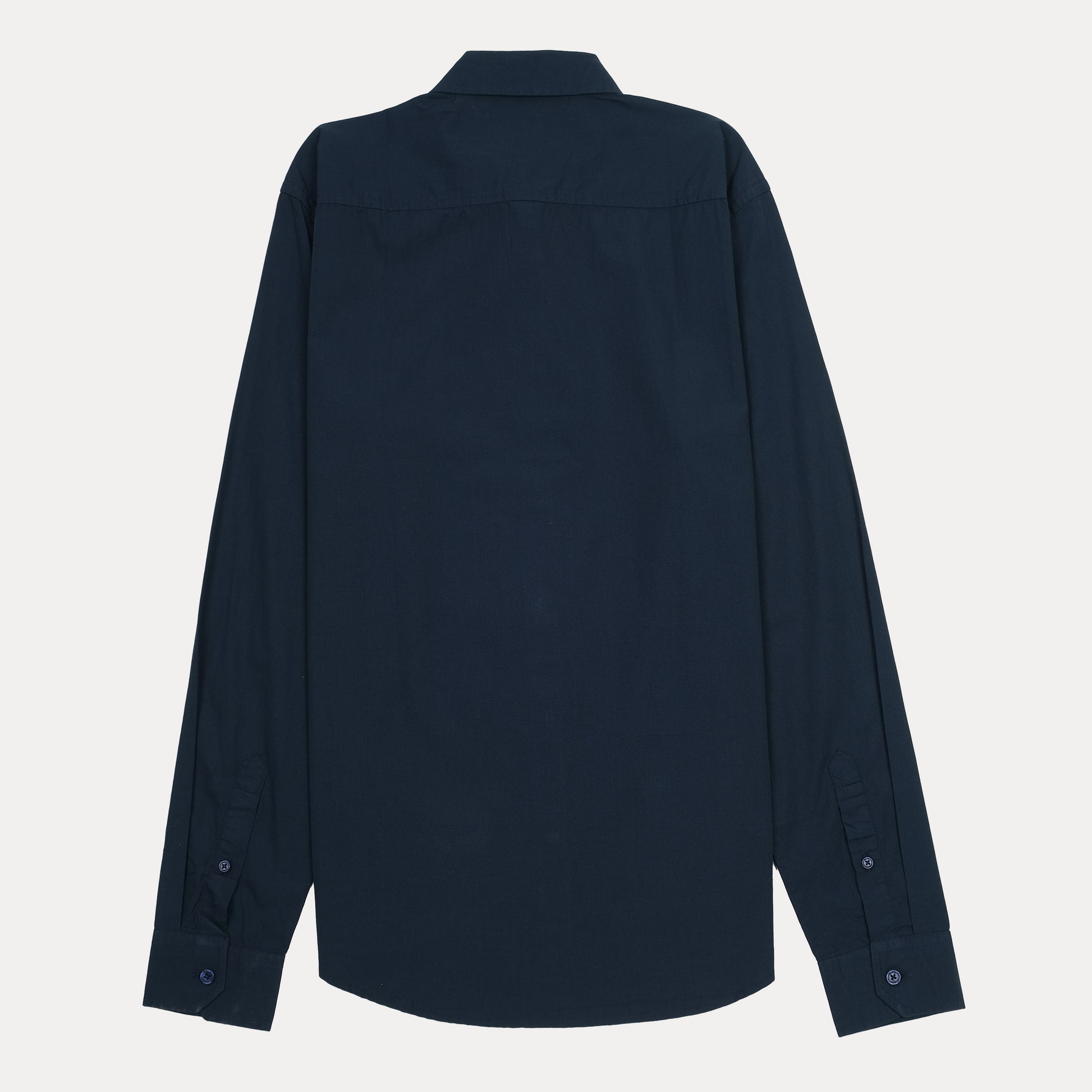 KENZO Elegant Midnight Blue Button-Up Shirt