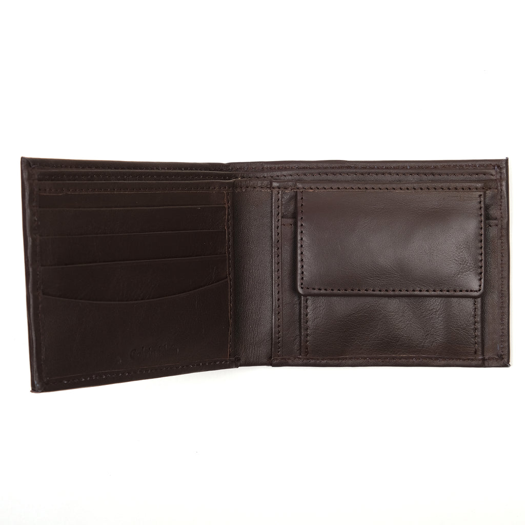 Calvin Klein Luxurious Cocoa Leather Wallet