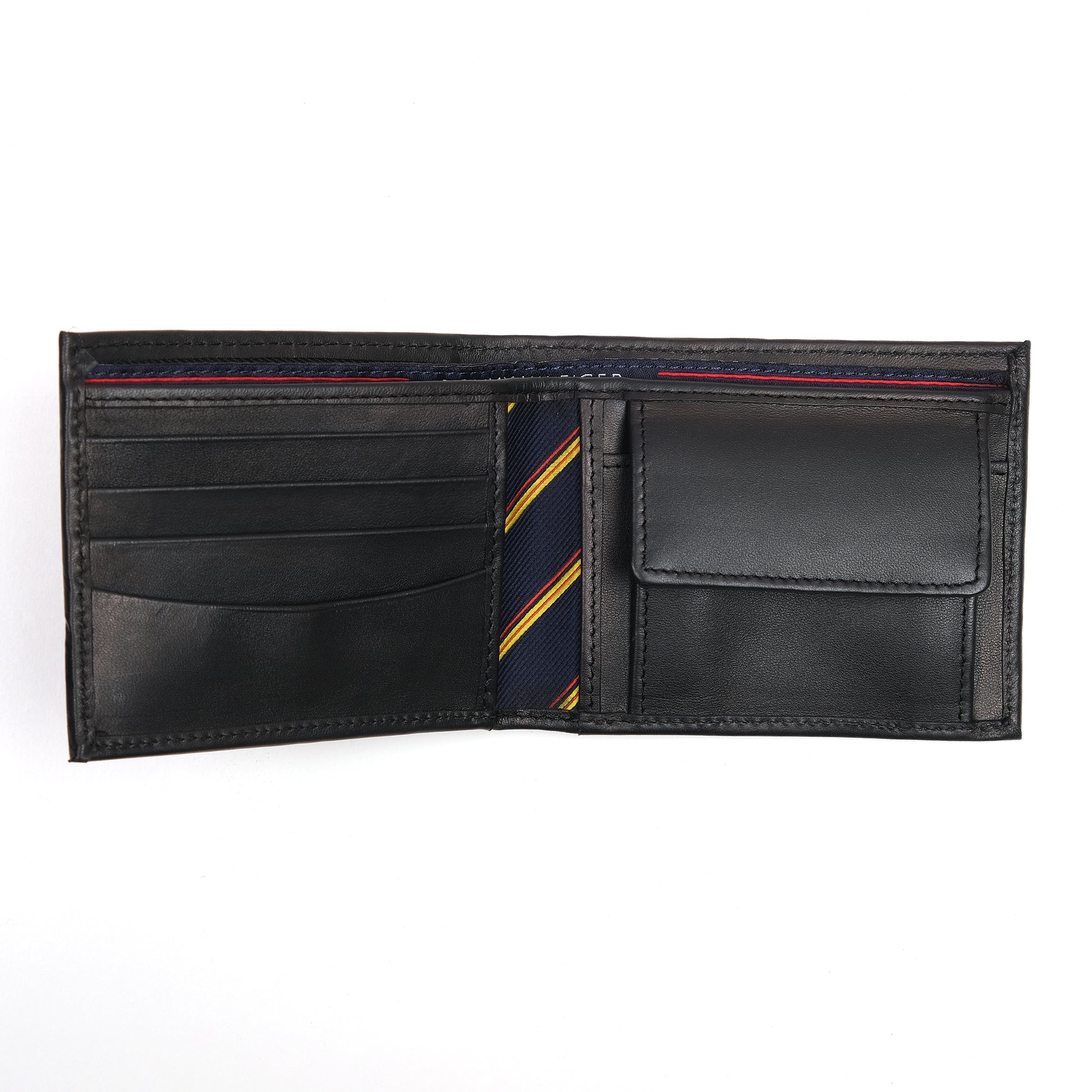 Tommy Hilfiger Premium Leather Wallet in Midnight Black Elegance
