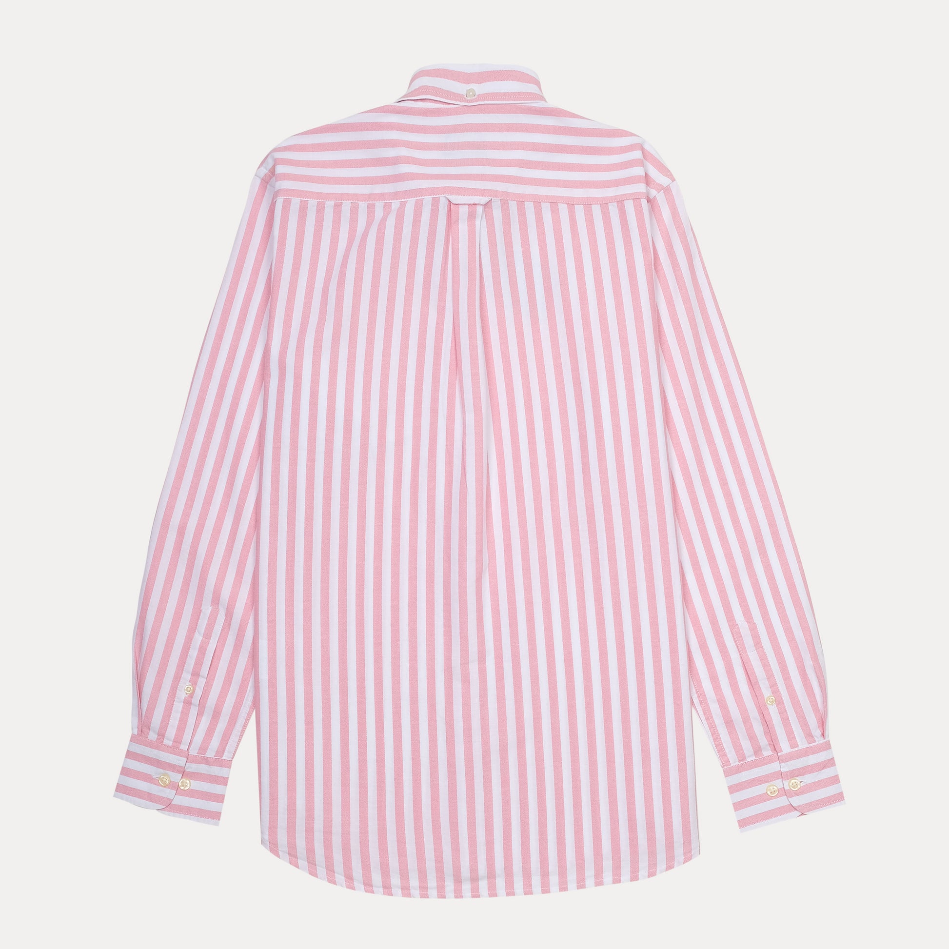 GANT Striped Delight Tech Prep Shirt in Blushing Pink