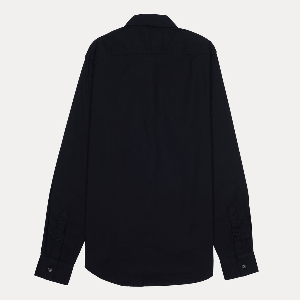 Lacoste Elegant Navy Button-Up Shirt