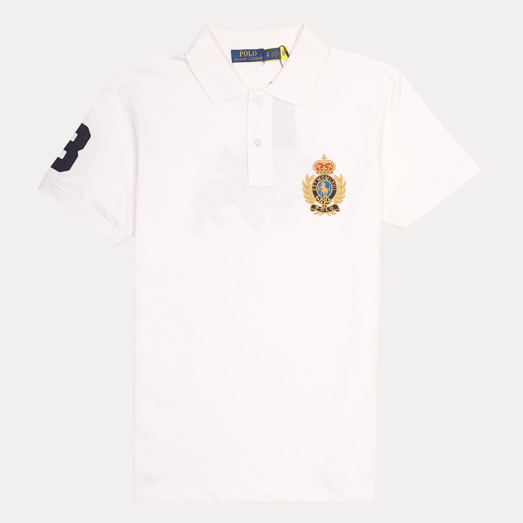 POLO RALPH LAUREN Whimsical Pearl Classic Fit Short Sleeve Piqué Polo Shirt