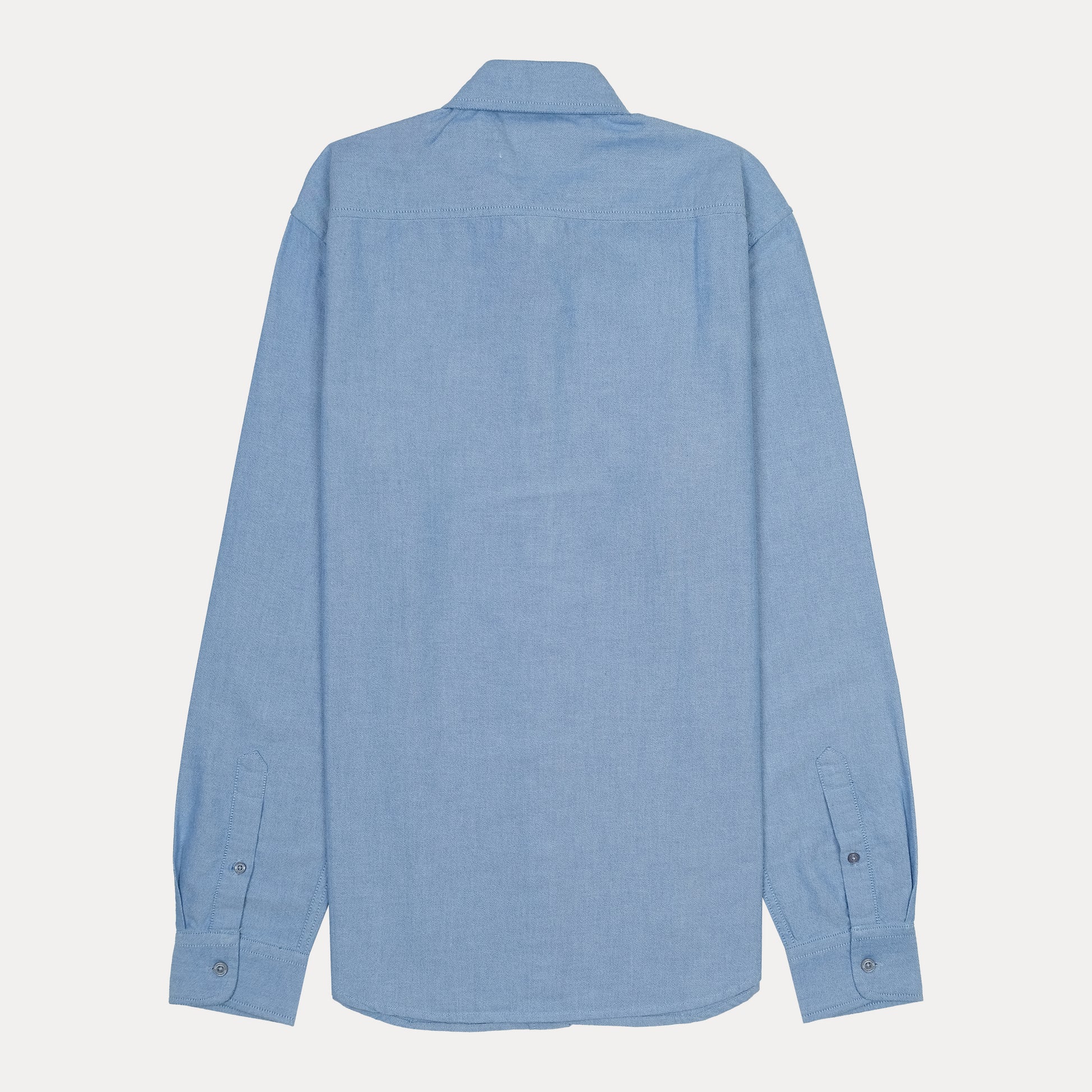 DSQUARED2 Opulent Azure Long Sleeve Button-Up Shirt