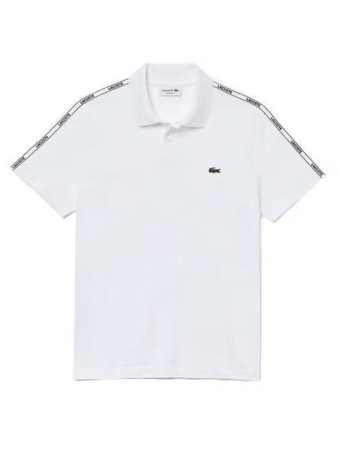 LACOSTE Whispering Pearl Tailored Fit Short Sleeve Piqué Polo