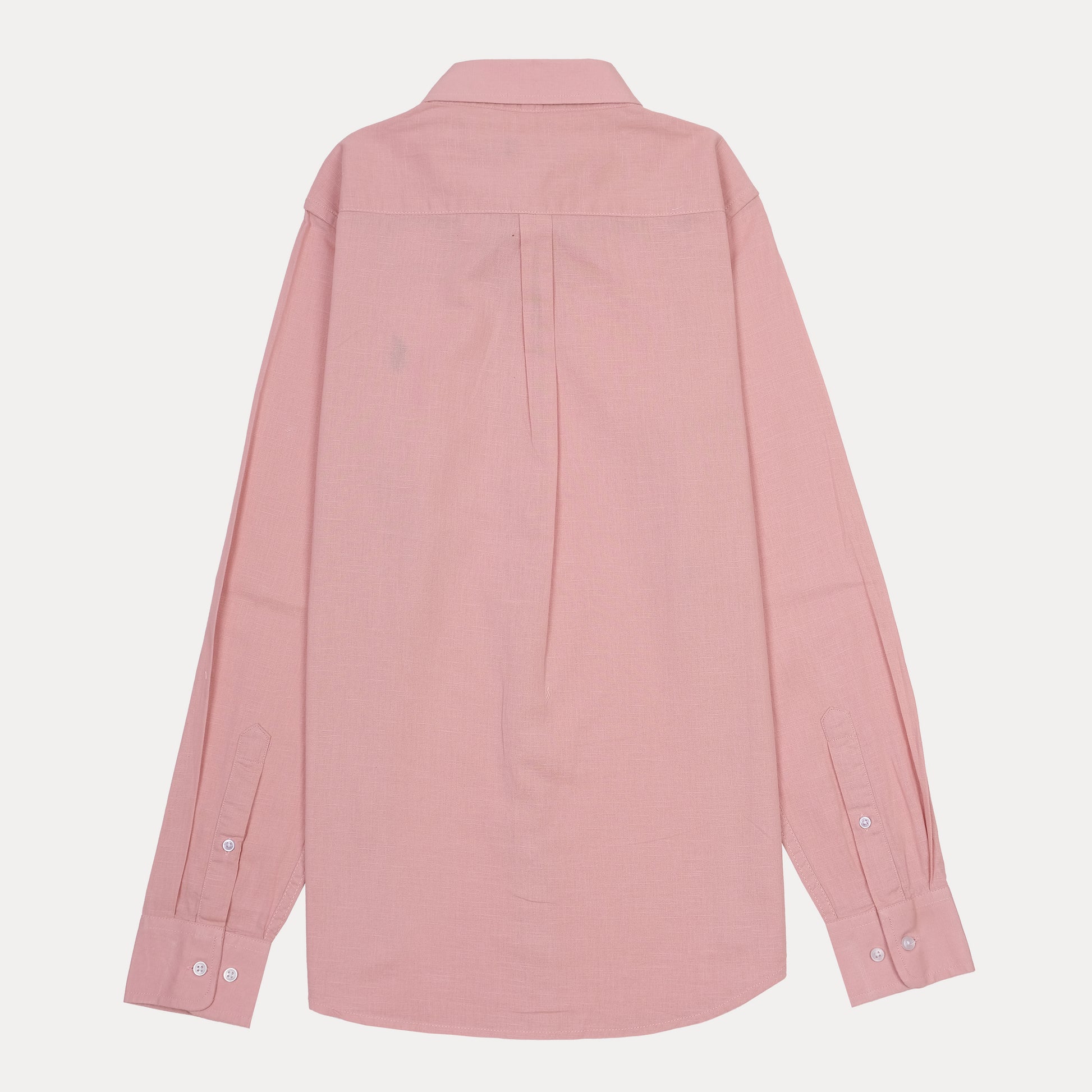 POLO Ralph Lauren SLIM FIT Pink Button-Down Linen Shirt